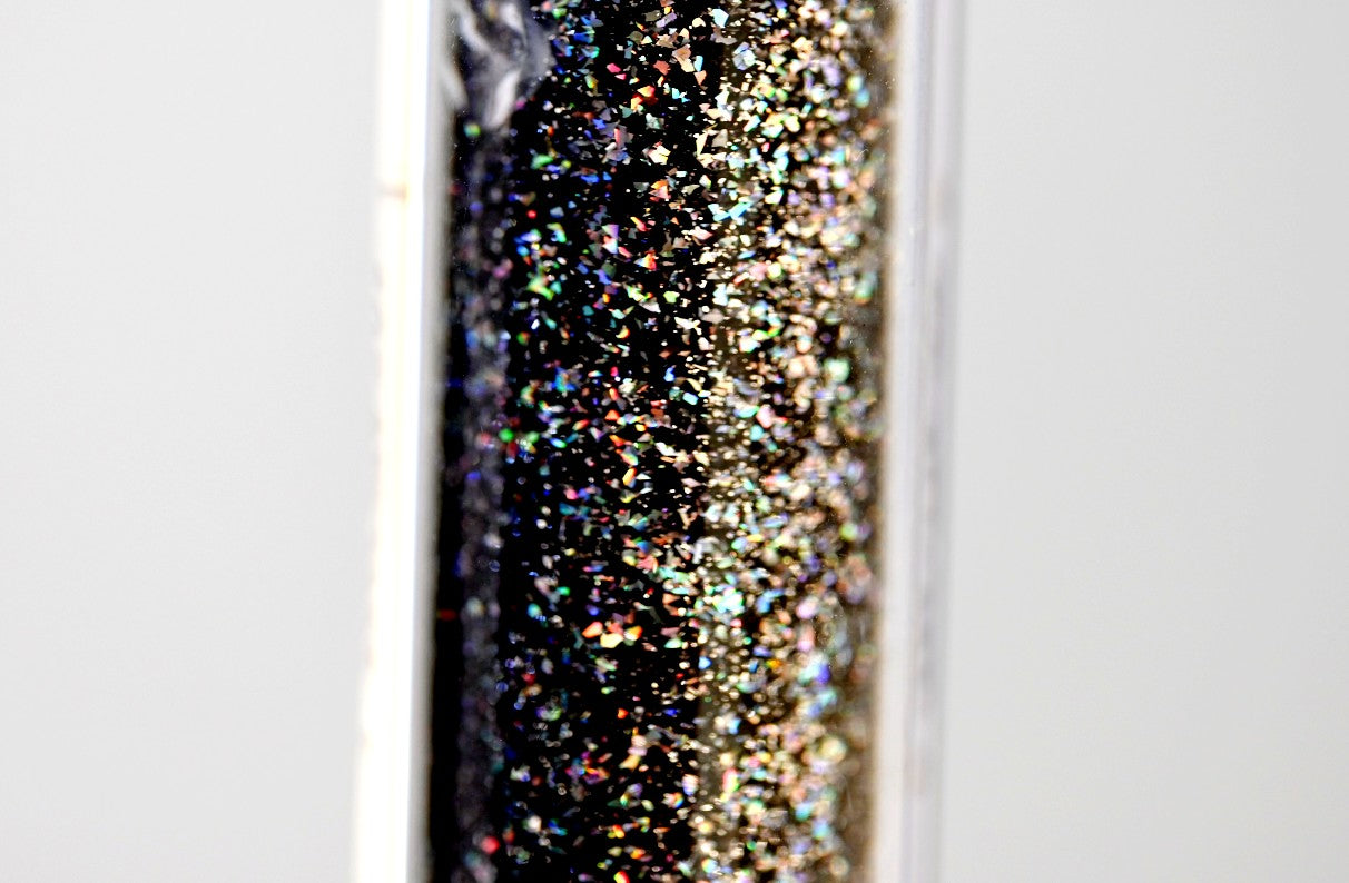 Black Glitter Lip Gloss