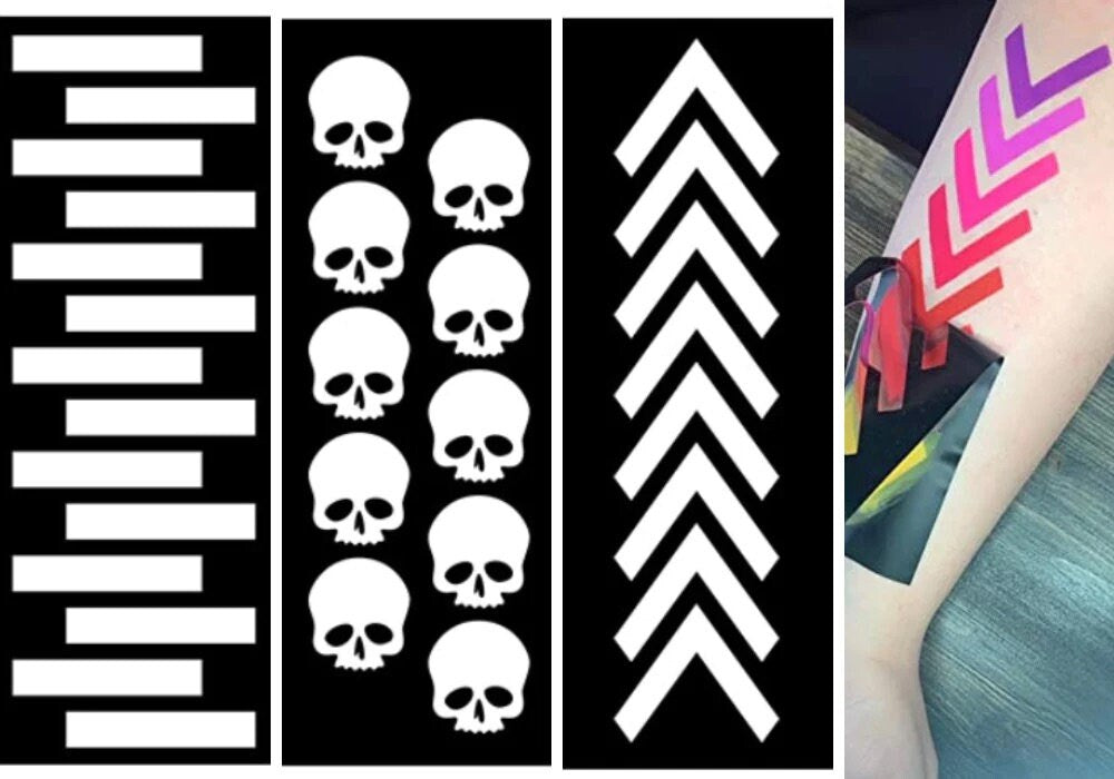 Swatch Stencil Stickers