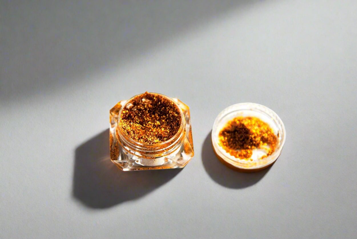 Gold Glitter Jelly Eyeshadow Single