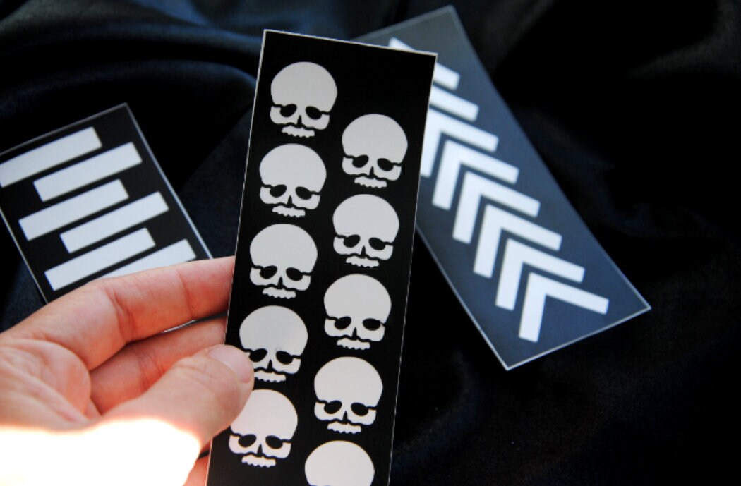 Swatch Stencil Stickers