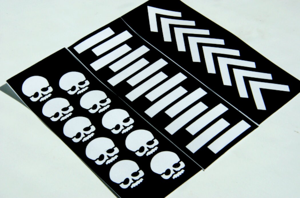 Swatch Stencil Stickers