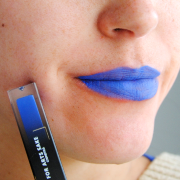 Blue liquid deals lipstick