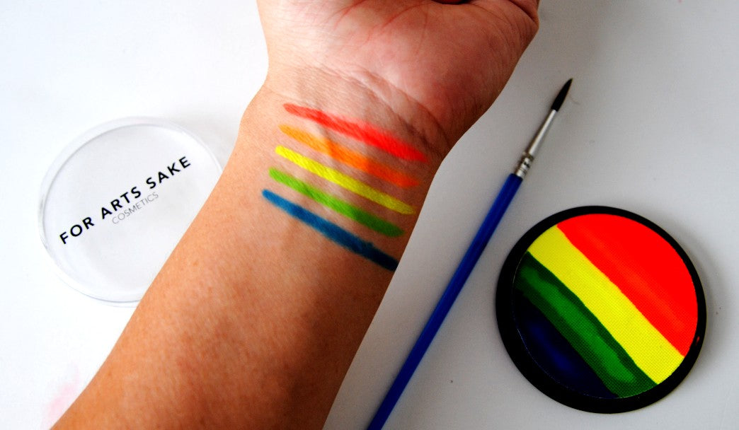 Rainbow Face & Body Paint Palette