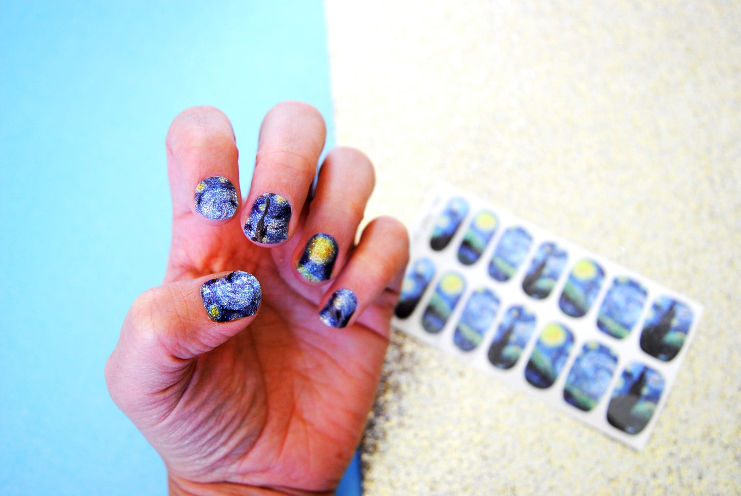 Starry Night Nail Wrap