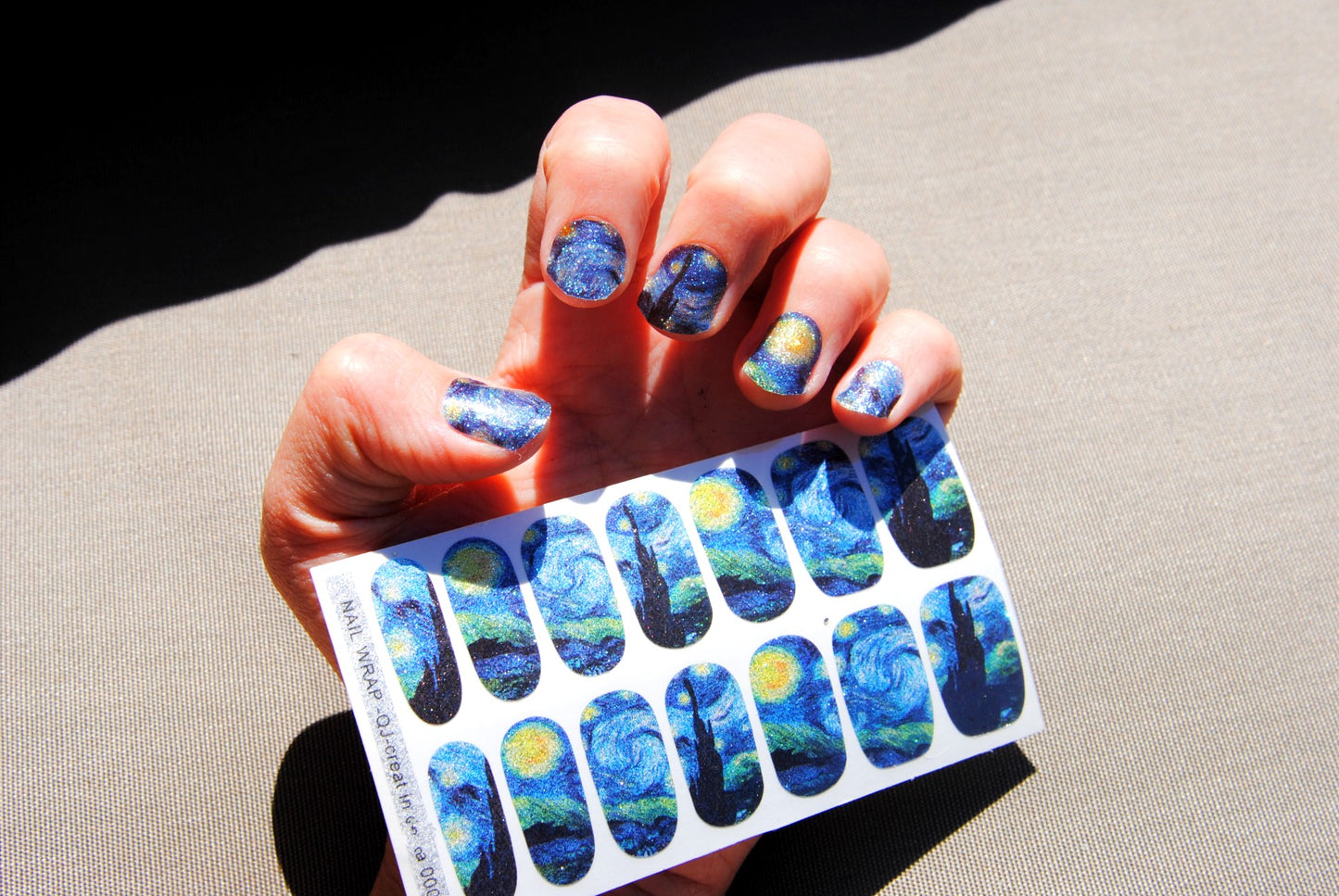 Starry Night Nail Wrap