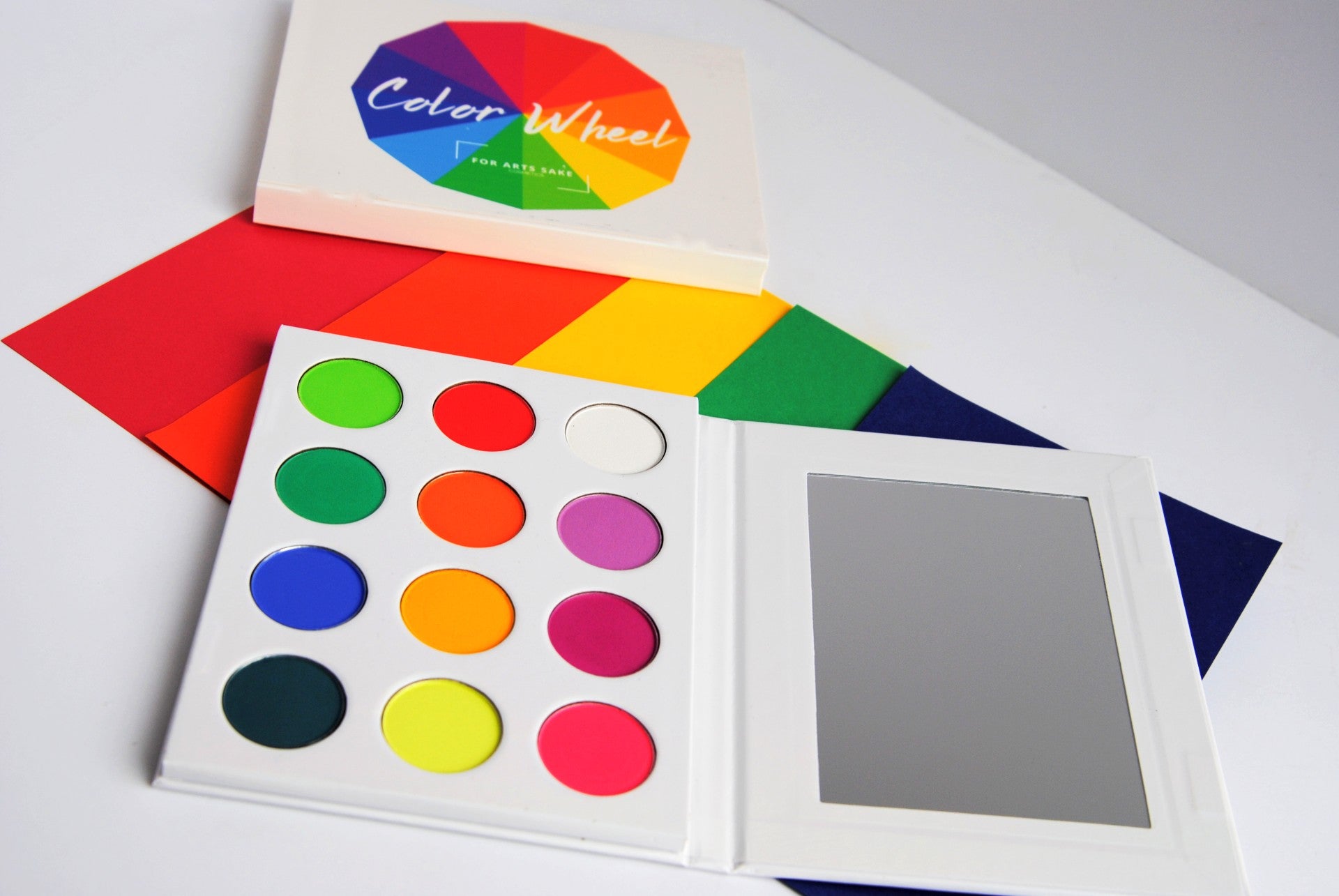 Color Wheel Eyeshadow Palette For Arts Sake Cosmetics