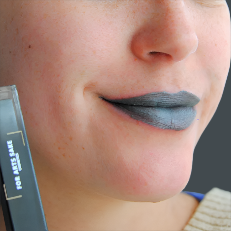 Dark grey online matte lipstick
