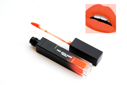 Matte Orange Liquid Lipstick