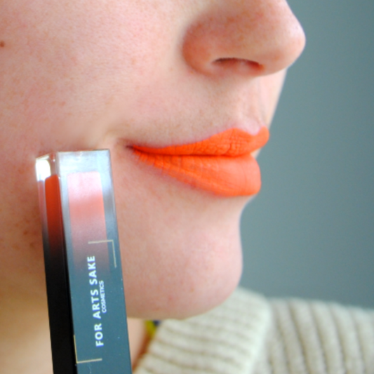 Matte Orange Liquid Lipstick