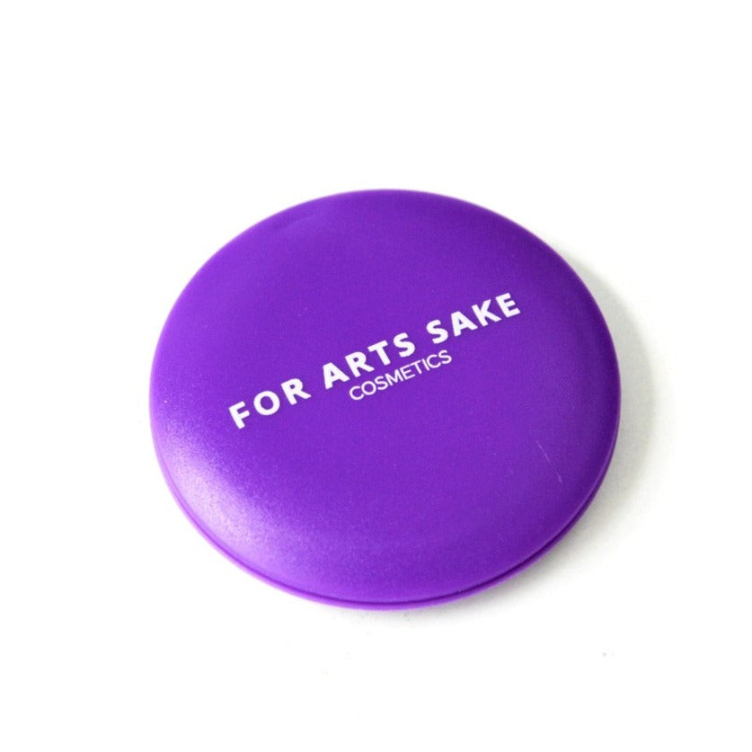 Purple Compact Makeup Mirror