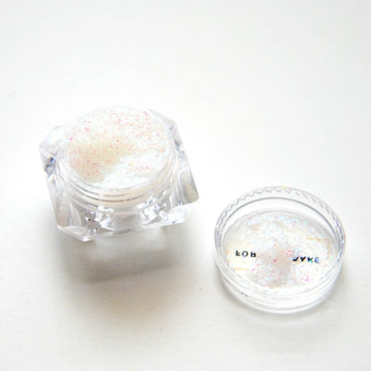 White Glitter Jelly Eyeshadow Single